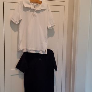 Lot of 2 boys polo shirts By Wonder NATION SIZE 8 Husky & 8 Regular